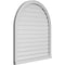Ekena Millwork Round Top Surface Mount PVC Gable Vent: Functional, w/ 2"W x 2"P Brickmould Sill Frame, 36"W x 40"H GVPRT36X4003SF - alternate 4